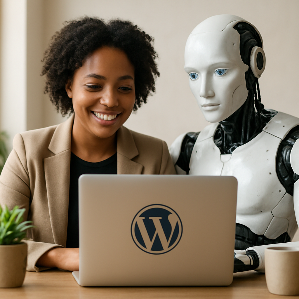 Ilustración conceptual de AI y diversidad en contratación