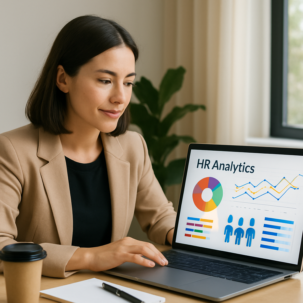 Modern HR Analytics Dashboard with AI: Digital Transformation, HR Analytics, and Ethical IA Solutions