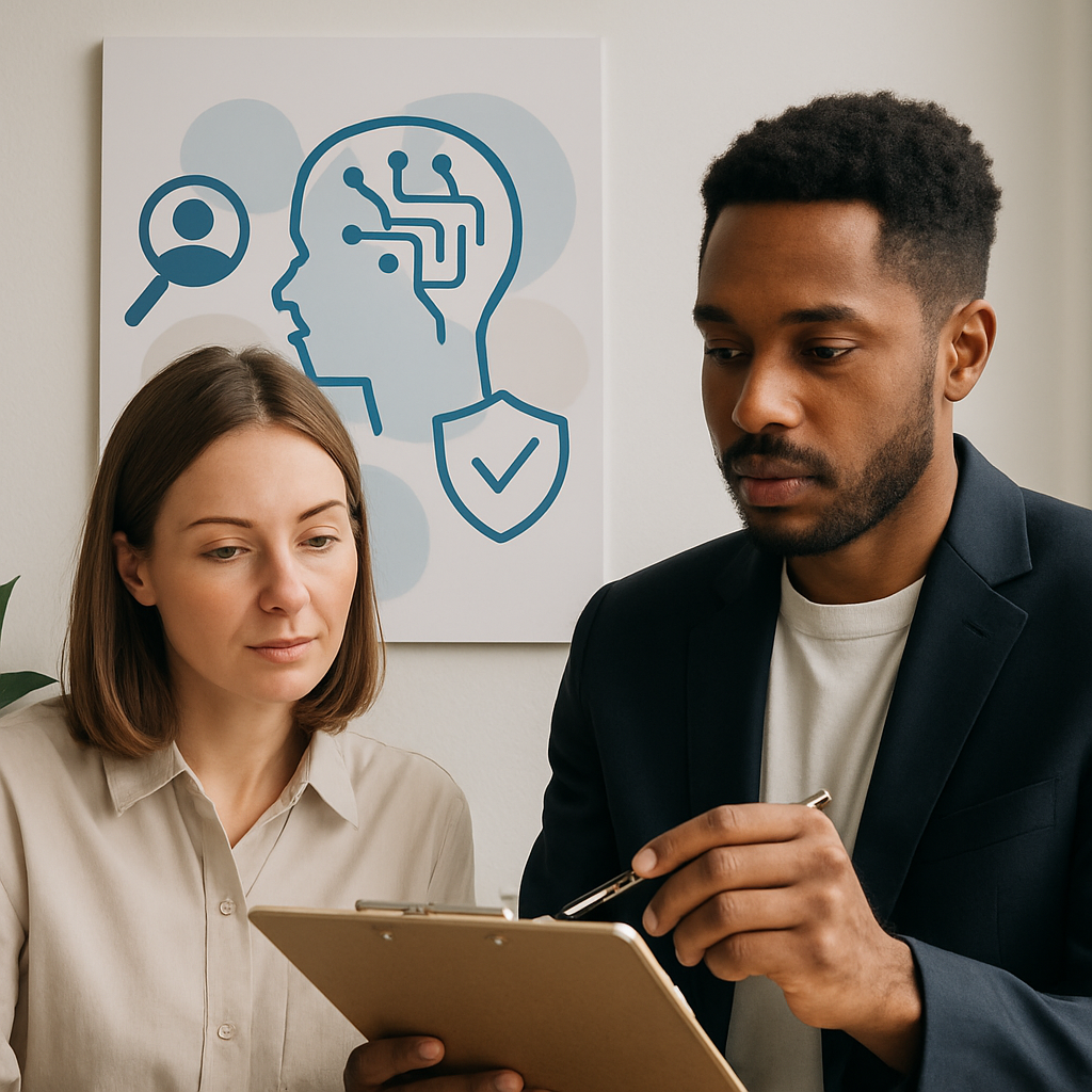 Infografía sobre IA y ética en reclutamiento