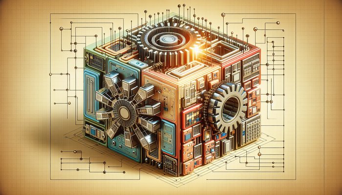 Inline diagram of Transformer architecture with encoder-decoder visualization